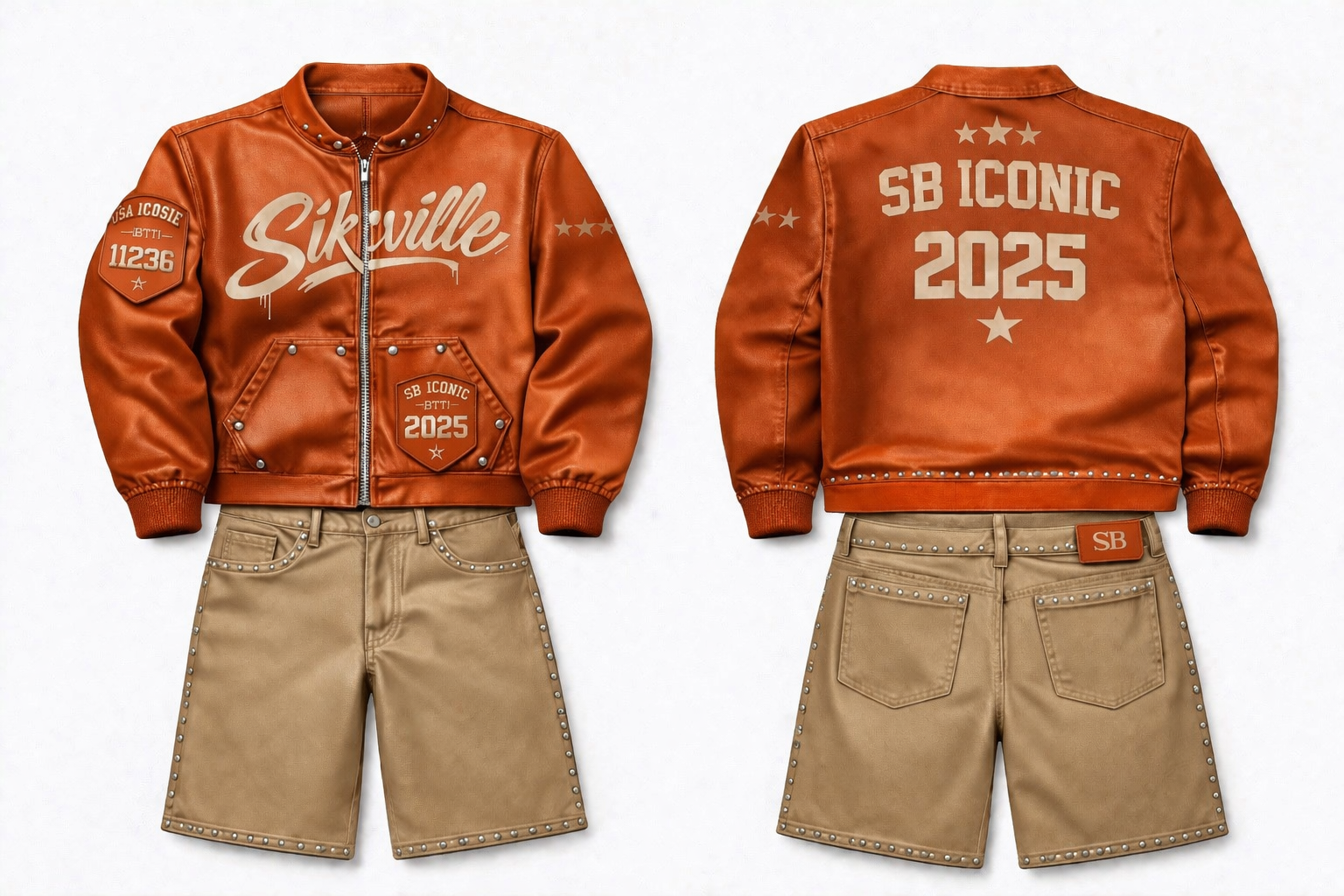 Sikcville Relaxed Leather Set