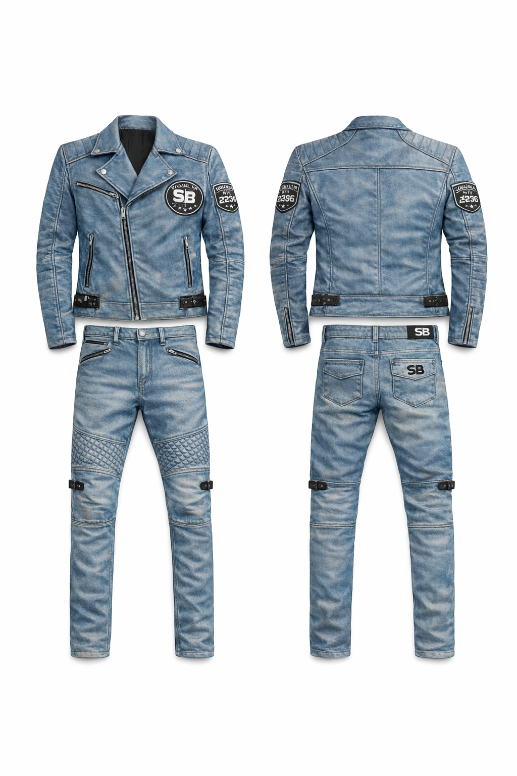 Denim suits