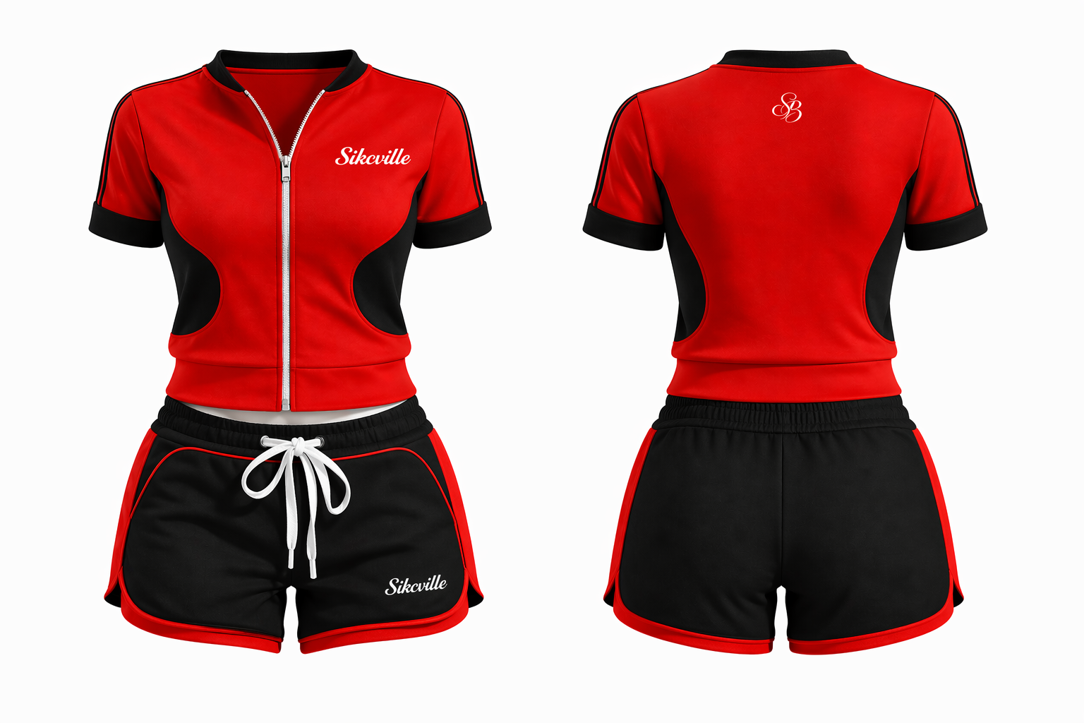 Sikcville shorts set