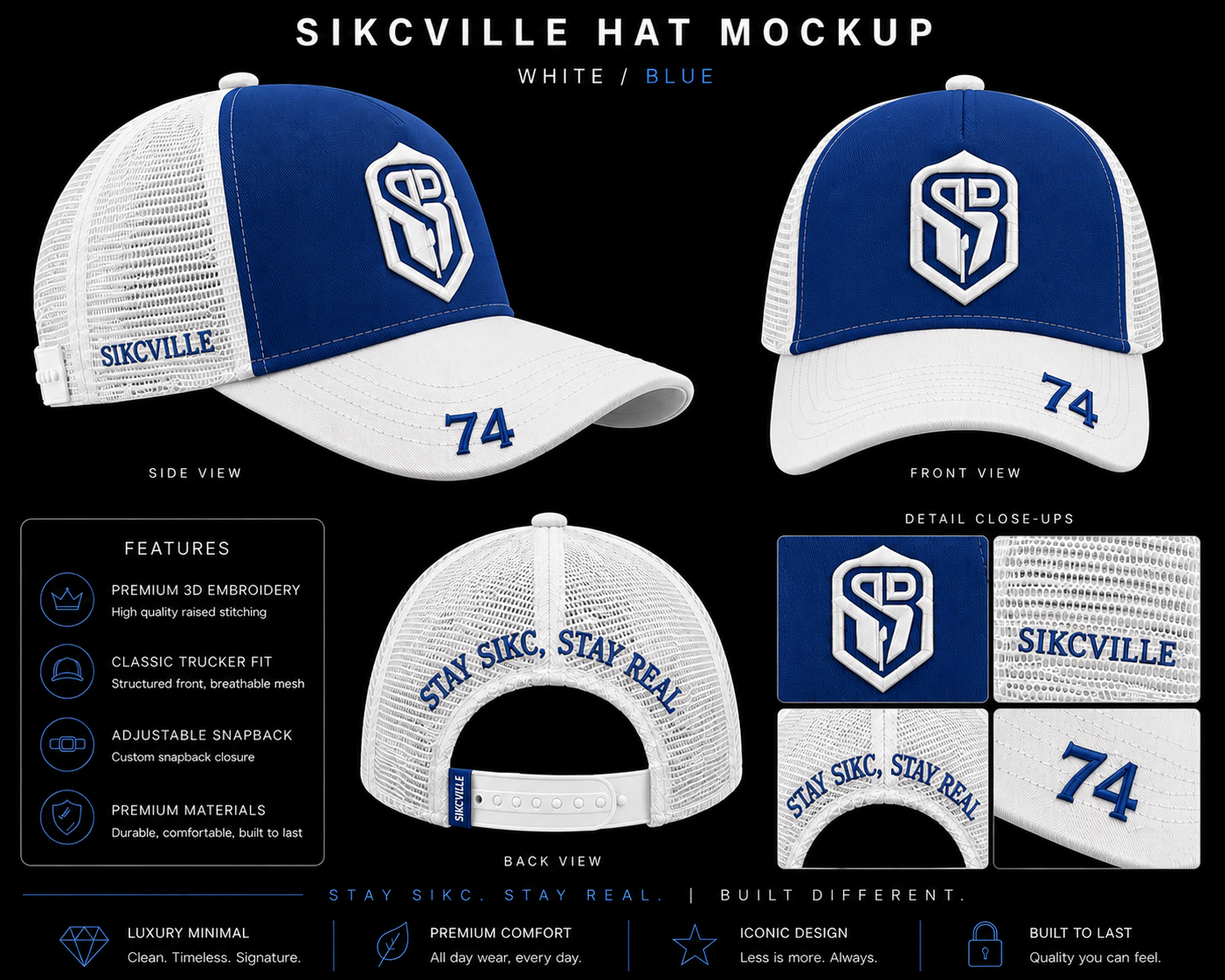 SB Trucker’s Hats
