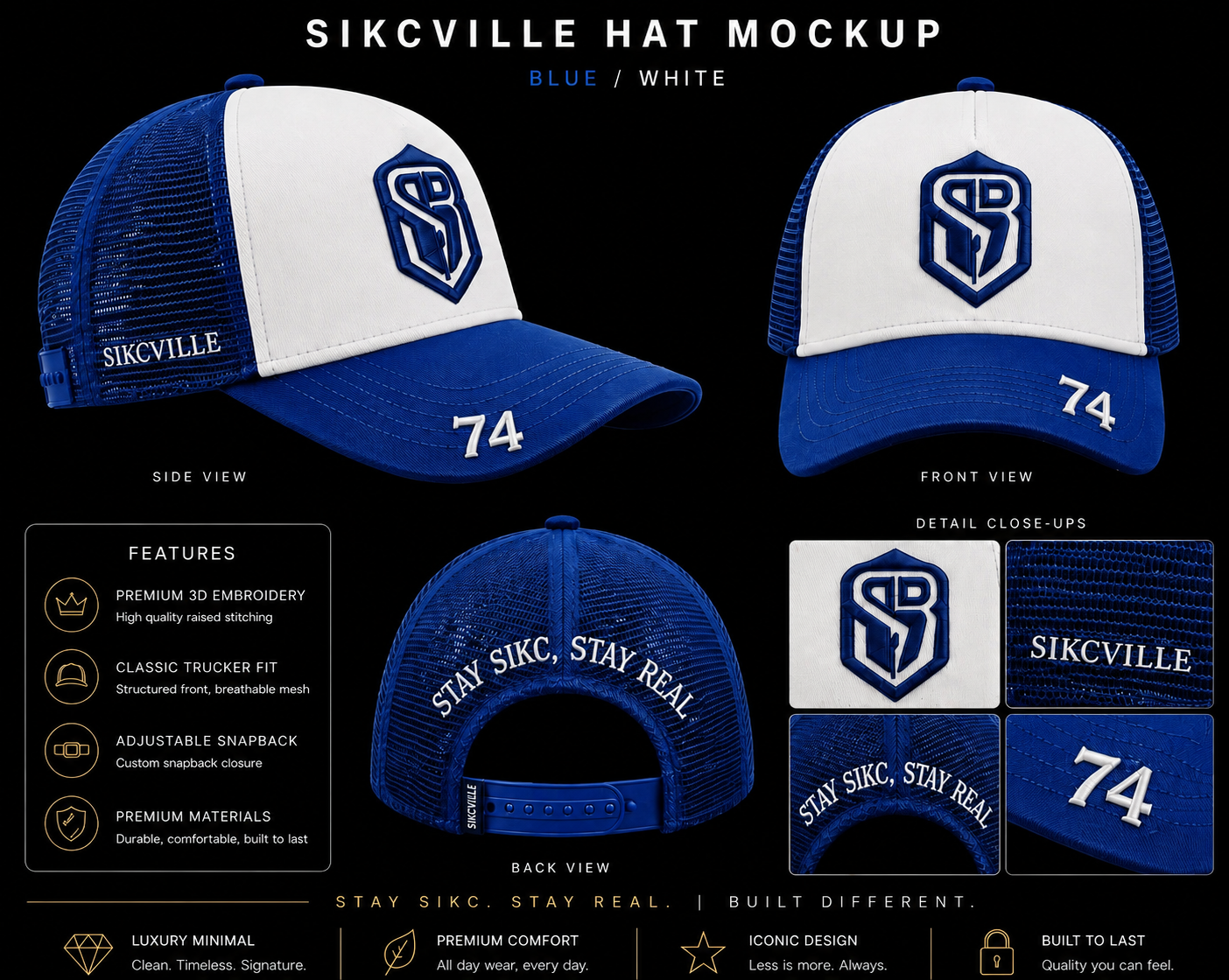 SB Trucker’s Hats