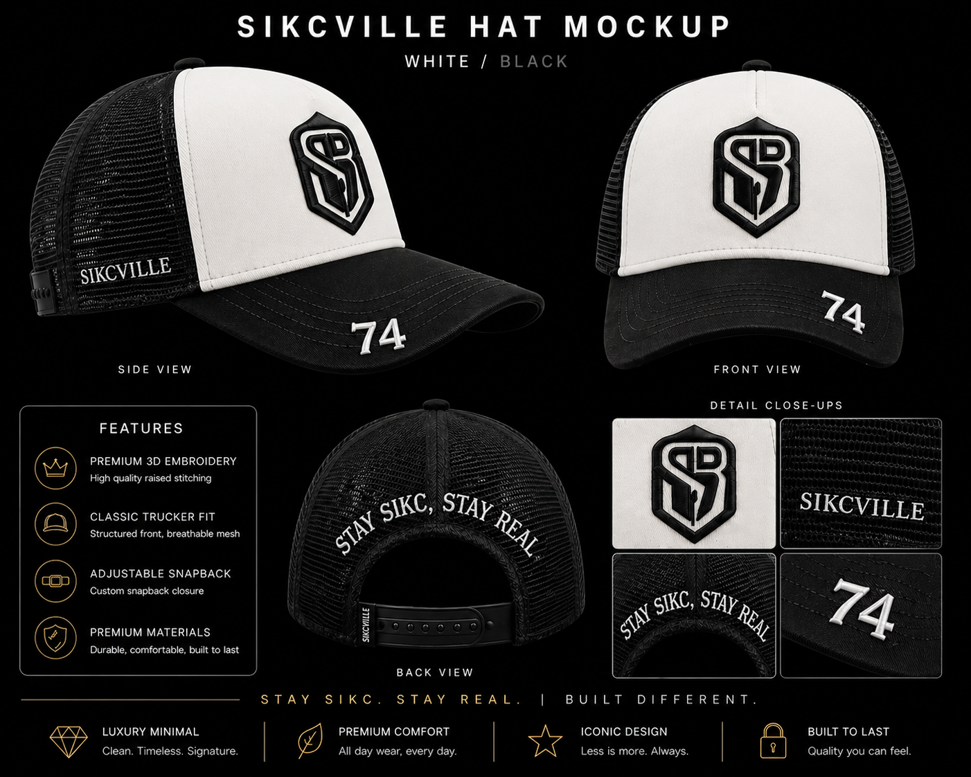 SB Trucker’s Hats